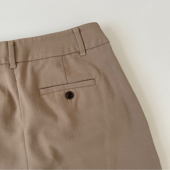 Ann Taylor High Rise Tapered Ankle Pant Trousers in Tan, Size 4 Petite - Picture 10 of 13